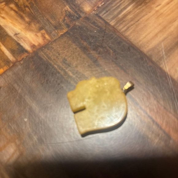 14k gold Jade pendant - Picture 5 of 8